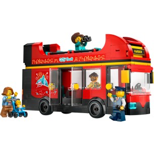 LEGO City - 60407 - Autobus Turistico Rosso a Due Piani 2