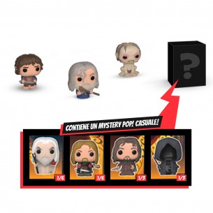 Funko Bitty Pop - The Lord of the Rings 4 Pack - Frodo Baggins / Gandalf / Gollum / Mystery 2
