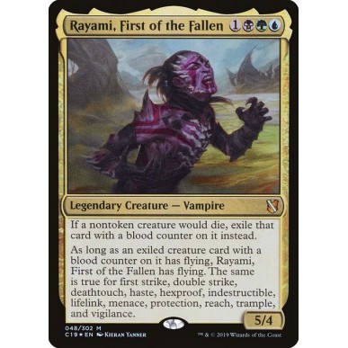 Rayami, Primo dei Caduti