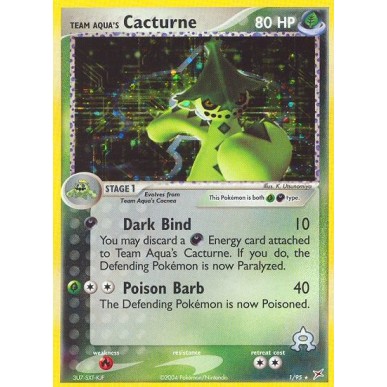 Team Aqua's Cacturne