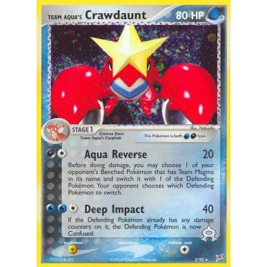 Team Aqua's Crawdaunt
