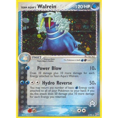 Team Aqua's Walrein