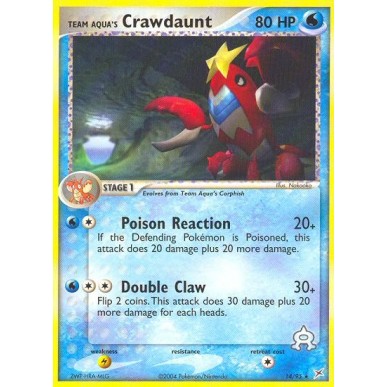 Team Aqua's Crawdaunt