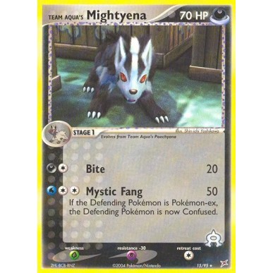 Team Aqua's Mightyena