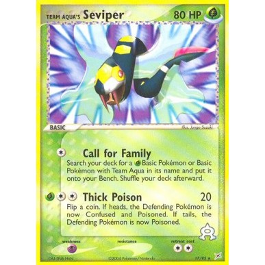 Team Aqua's Seviper
