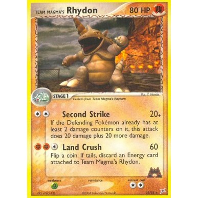 Team Magma's Rhydon