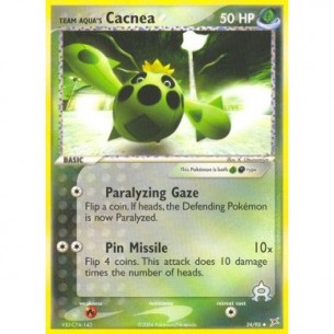 Team Aqua's Cacnea