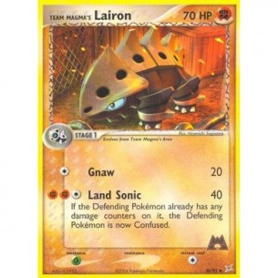 Team Magma's Lairon