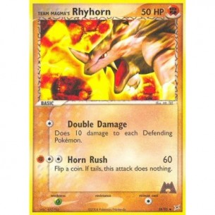Team Magma's Rhyhorn