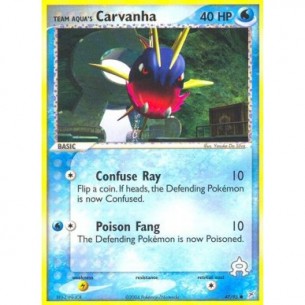 Team Aqua's Carvanha