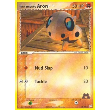 Team Magma's Aron