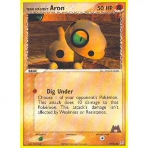 Team Magma's Aron