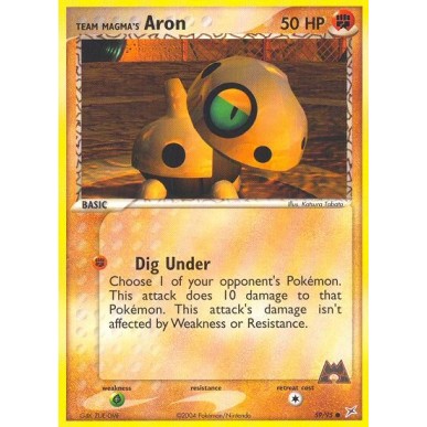 Team Magma's Aron