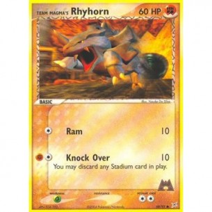 Team Magma's Rhyhorn