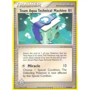 Team Aqua Technical Machine 01