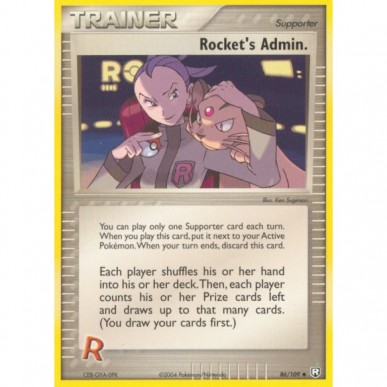 Rocket's Admin.