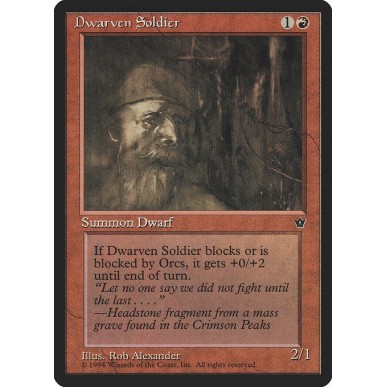 Dwarven Soldier
