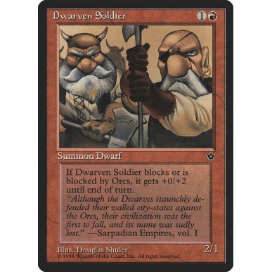 Dwarven Soldier