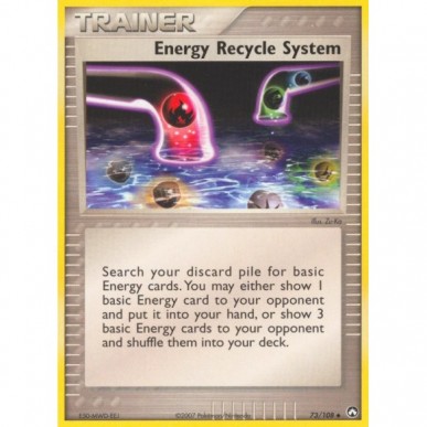 Energy Recycle System