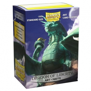 Standard - Matte Art Dragon of Liberty (100 Bustine) - Dragon Shield Bustine Protettive