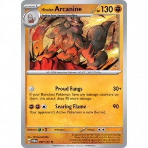Hisuian Arcanine