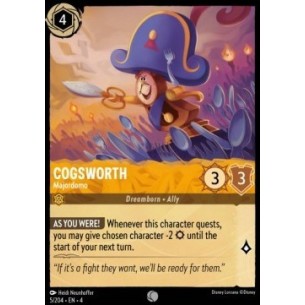 Cogsworth - Majordomo