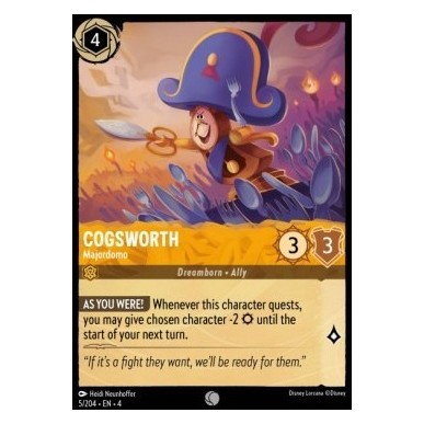 Cogsworth - Majordomo