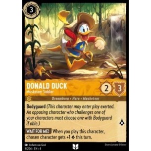 Donald Duck - Musketeer...