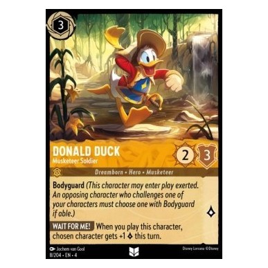 Donald Duck - Musketeer Soldier