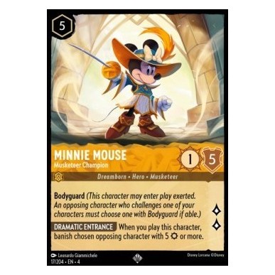 Minnie Mouse - Musketeer Champion...