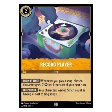 Record Player