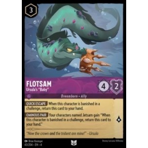 Flotsam - Ursula's "Baby"