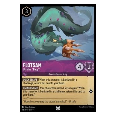 Flotsam - Ursula's "Baby"