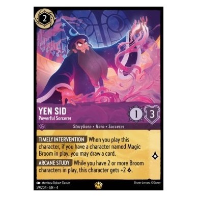 Yen Sid - Powerful Sorcerer  (Legendary)