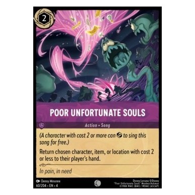 Poor Unfortunate Souls