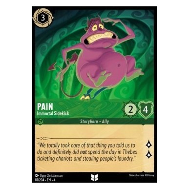 Pain - Immortal Sidekick