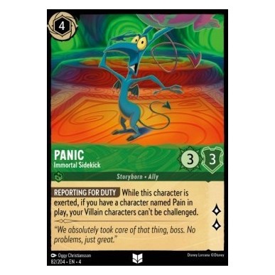 Panic - Immortal Sidekick