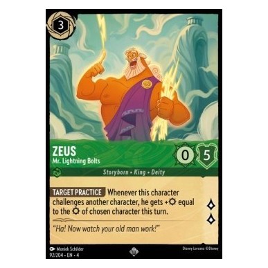 Zeus - Mr. Lightning Bolts