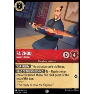 Fa Zhou - Mulan's Father