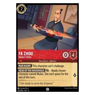 Fa Zhou - Mulan's Father