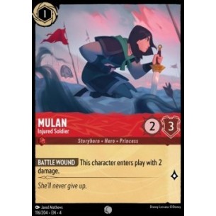 Mulan - Injured Soldier