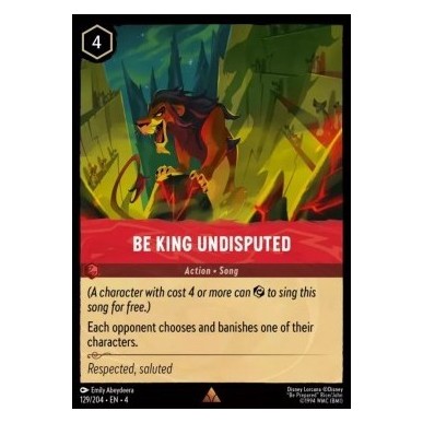 Be King Undisputed