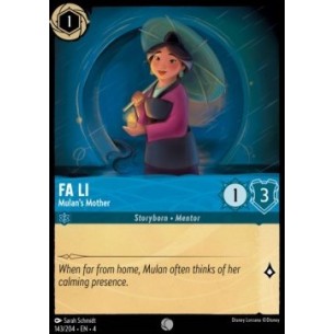 Fa Li - Mulan's Mother