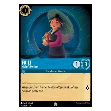 Fa Li - Mulan's Mother