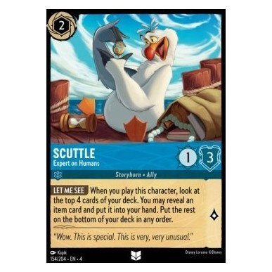 Scuttle - Expert on Humans