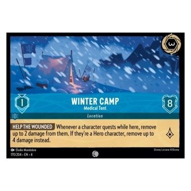 Winter Camp - Medical Tent