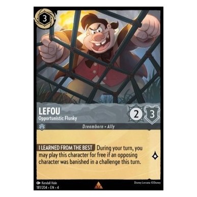 LeFou - Opportunistic Flunky