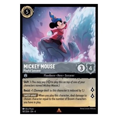 Mickey Mouse - Playful Sorcerer