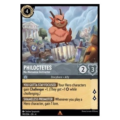 Philoctetes - No-Nonsense Instructor