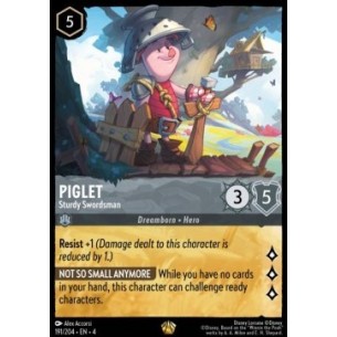 Piglet - Sturdy Swordsman